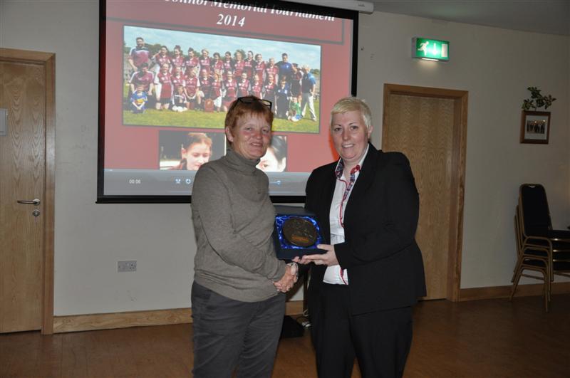 Intermediate Camogie Medal Presentation 2014